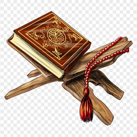 HD Cartoon قرآن Quran Islam Koran Book PNG