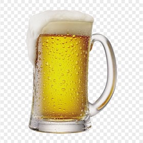 HD Cold Beer Glass Mug PNG