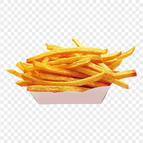 French Fries On A Paper Plate HD PNG