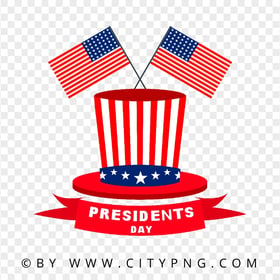 HD PNG Presidents Day Of USA Vector Design