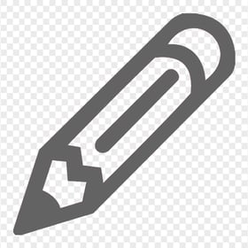 HD Grey Whole Pencil Outline PNG