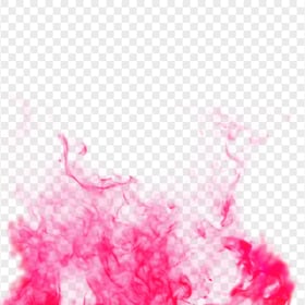 Pink Colored Colorful Smoke Effect