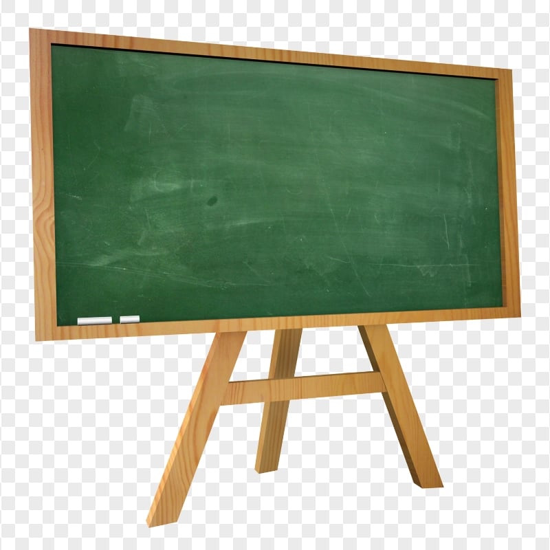 HD Chalkboard Blackboard With Legs PNG