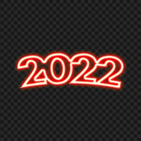 Download HD Neon Glowing Red 2022 PNG