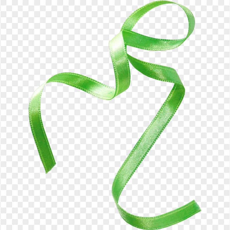 Download Real Green Textile Ribbon PNG | Citypng