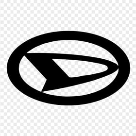 Daihatsu Black Logo Emblem PNG Image