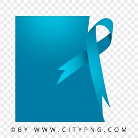 HD PNG Design Of Prostate Cancer Template With Ribbon