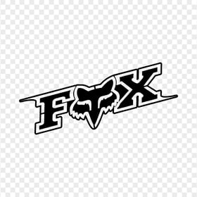 Fox Racing Black Logo PNG