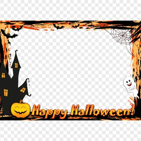 Happy Halloween Photo Frame Image PNG