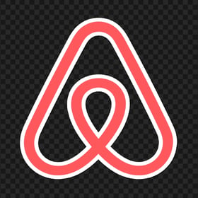 HD Airbnb Symbol Sticker Logo PNG Image