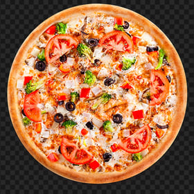Hot Pizza Italian Cuisine Food PNG