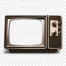 Old Tv Frame Television PNG Image