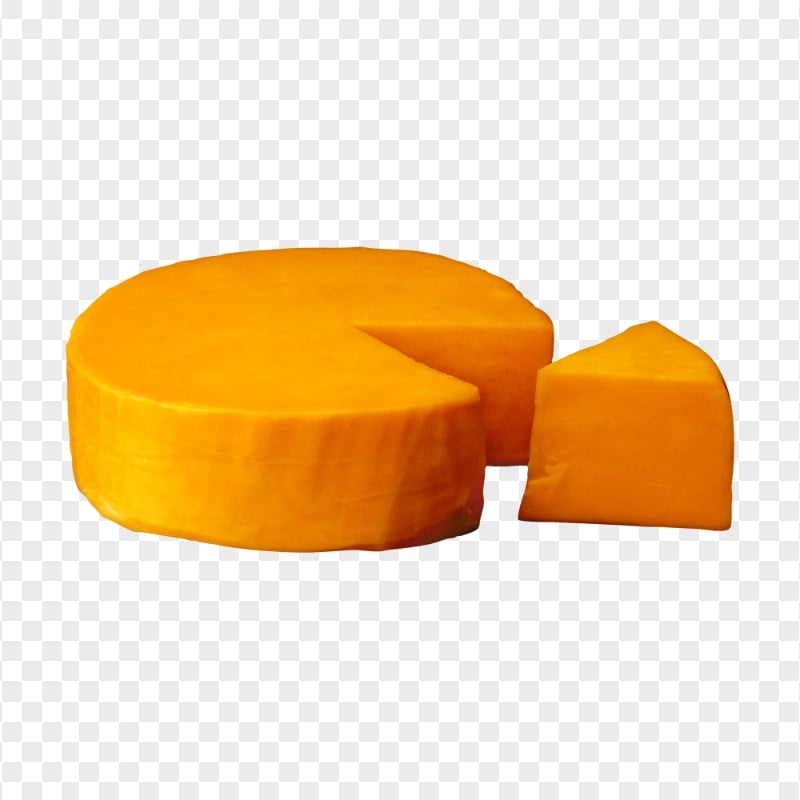 Cheddar Yellow Cheese Wheel PNG Image | Citypng