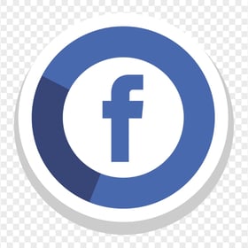Facebook Icon Round Creative Modern Design