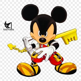 Mickey Mouse Kingdom Hearts Character PNG Image