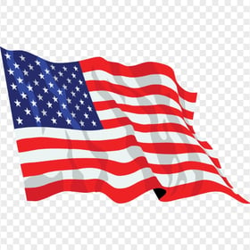 Waving United States USA American Flag