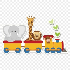Kids Toys Animals Train Cartoon