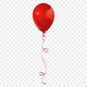 HD Red Balloon Cartoon Clipart PNG