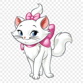 Marie The White Standing Cute Kitten HD Transparent PNG