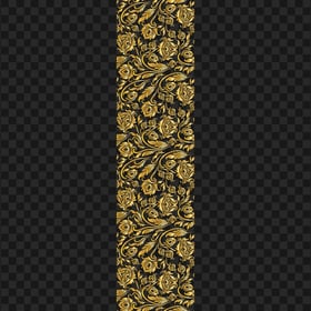 Luxury Golden Flowers Seamless Pattern Texture