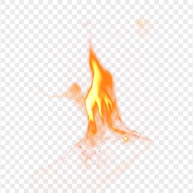 Fire Flame Effect Transparent