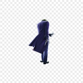 Standing Dark Joker Knight Back Figure Decor Toy