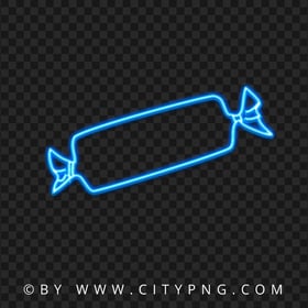 Candy Blue Light Neon PNG