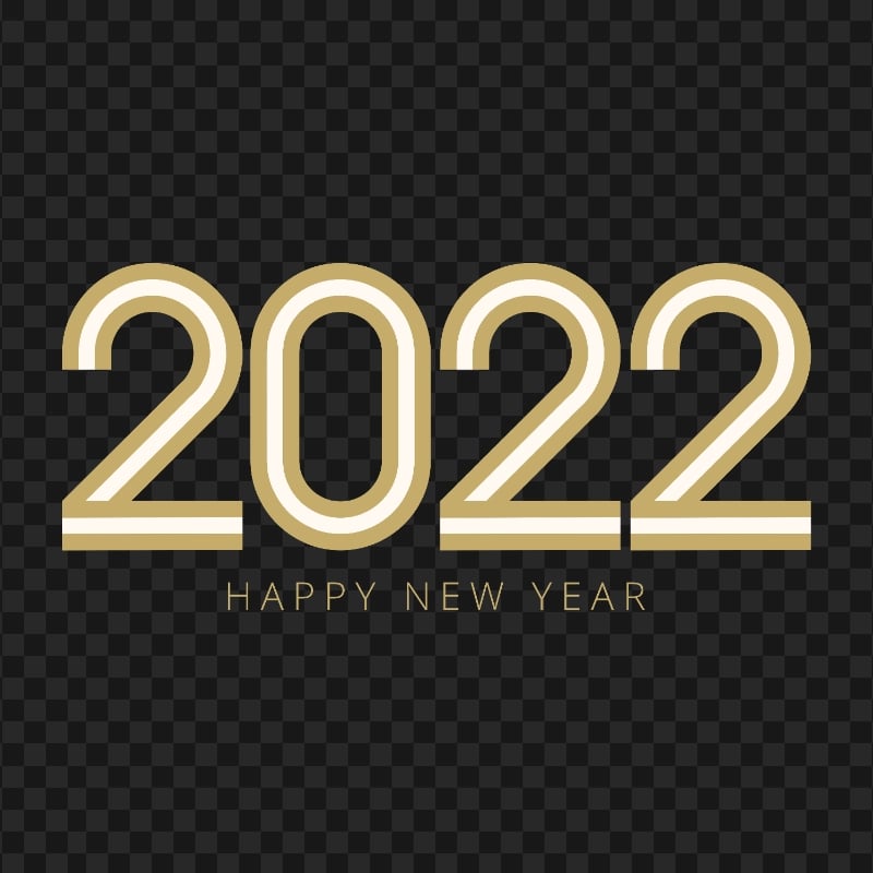 happy new year 2022 transparent