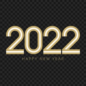 HD Happy New Year 2022 PNG