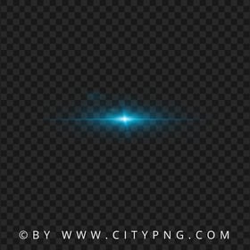 Light Glare Line Lens Flare Blue Effect Image PNG