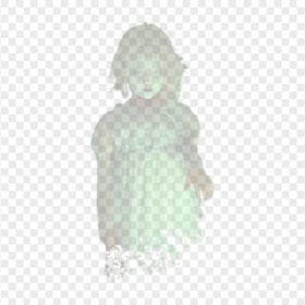 Girl Shadow Ghost Transparent Background