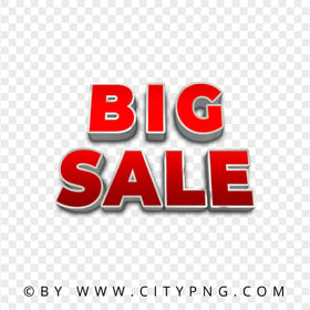 Big Sale Word Label Logo Sign FREE PNG