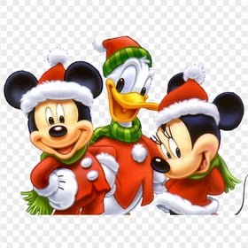 Mickey Mouse Minnie Mouse Donald Duck Christmas