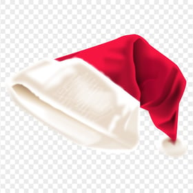 HD Santa Christmas Red & White Hat PNG