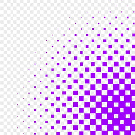 Square Purple Halftone Corner Transparent PNG