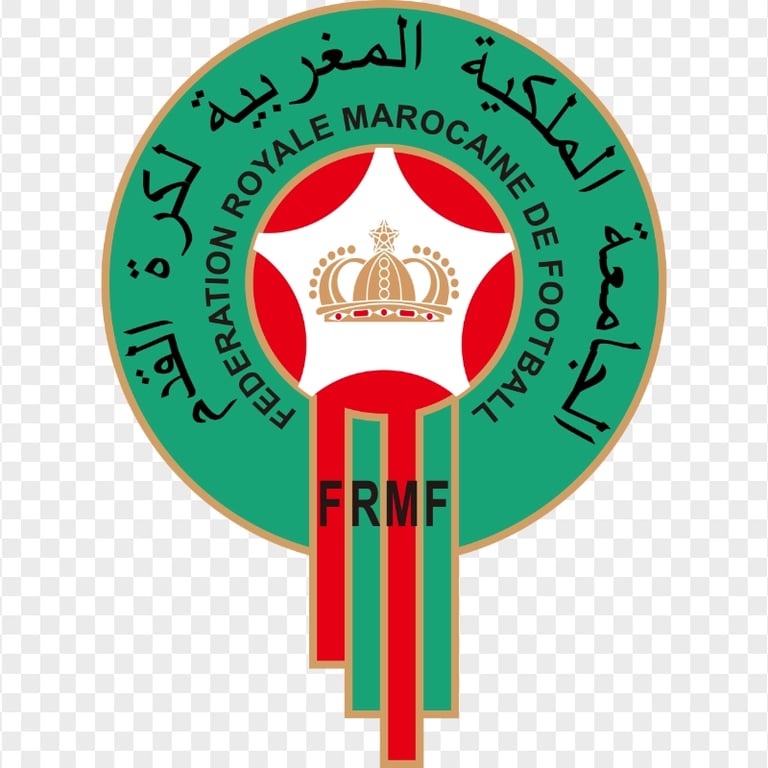 HD Morocco National Football Team Logo PNG