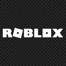 White Roblox Logo Transparent Background