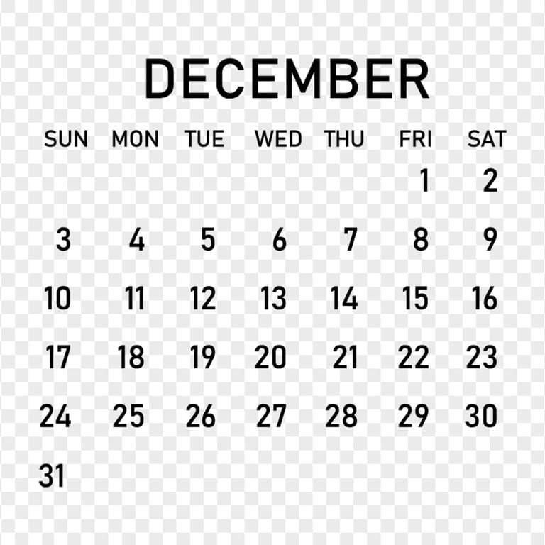 2023-december-black-calendar-png-citypng