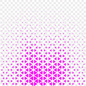 PNG Pink Halftone Triangle Dots Abstract Pattern