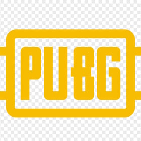 Yellow PUBG Logo