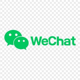 Green WeChat Logo With Messages Bubbles Icon