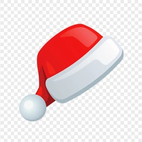 HD Flat Christmas Santa Claus Hat Illustration Icon PNG