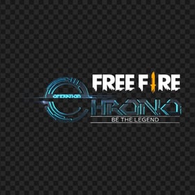HD Operation Chrono & Free Fire Logos PNG