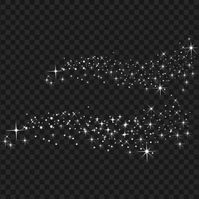 Download White Sparkle Stars Magic Effect PNG