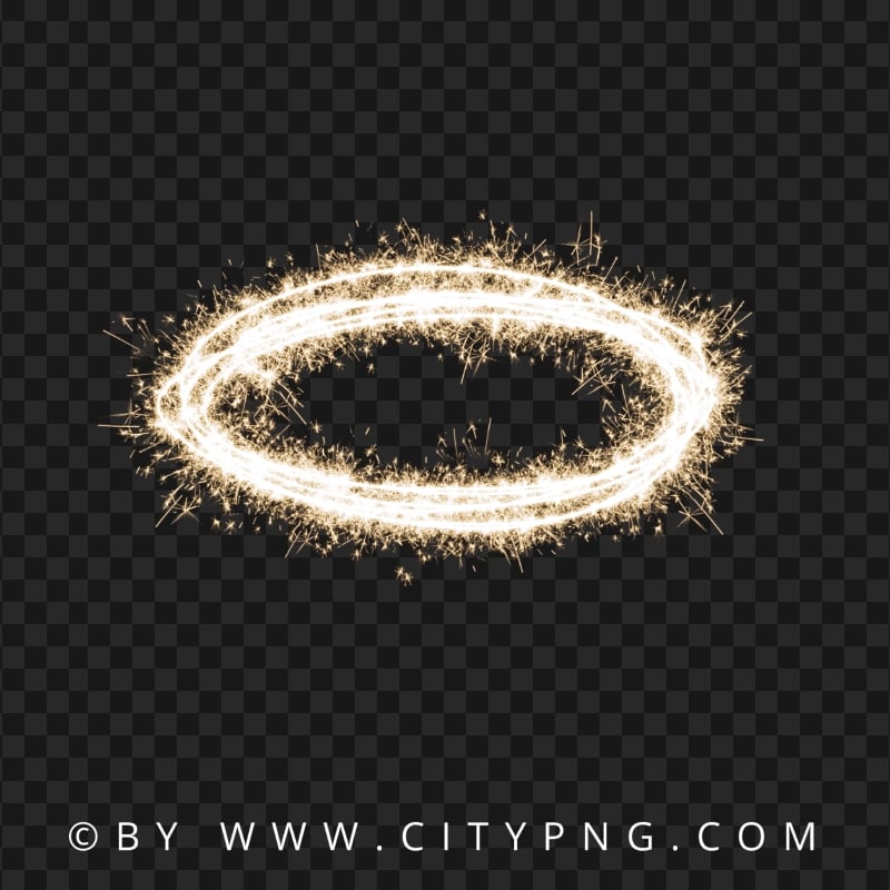 HD PNG Sparkle Circle Fireworks Effect