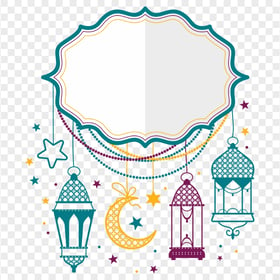 Cartoon Ramadan Patterns Islamic Decorations
