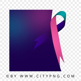 Thyroid Cancer Square Design Template HD PNG