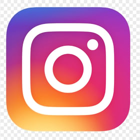Purple To Orange Colors Gradation Instagram Logo