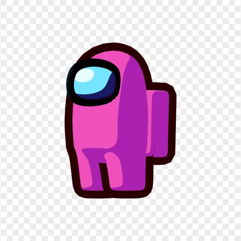 HD Pink Among Us Character PNG Citypng