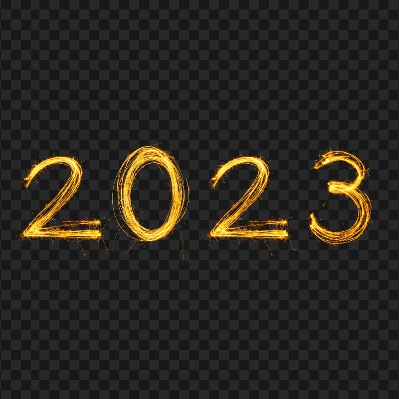 HD 2023 Burning Fire Sparkle PNG